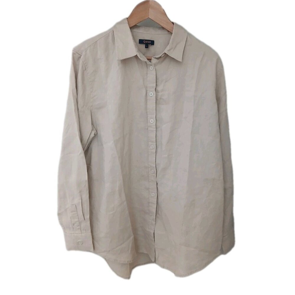 Quince 100% European Linen Long Sleeve Shirt